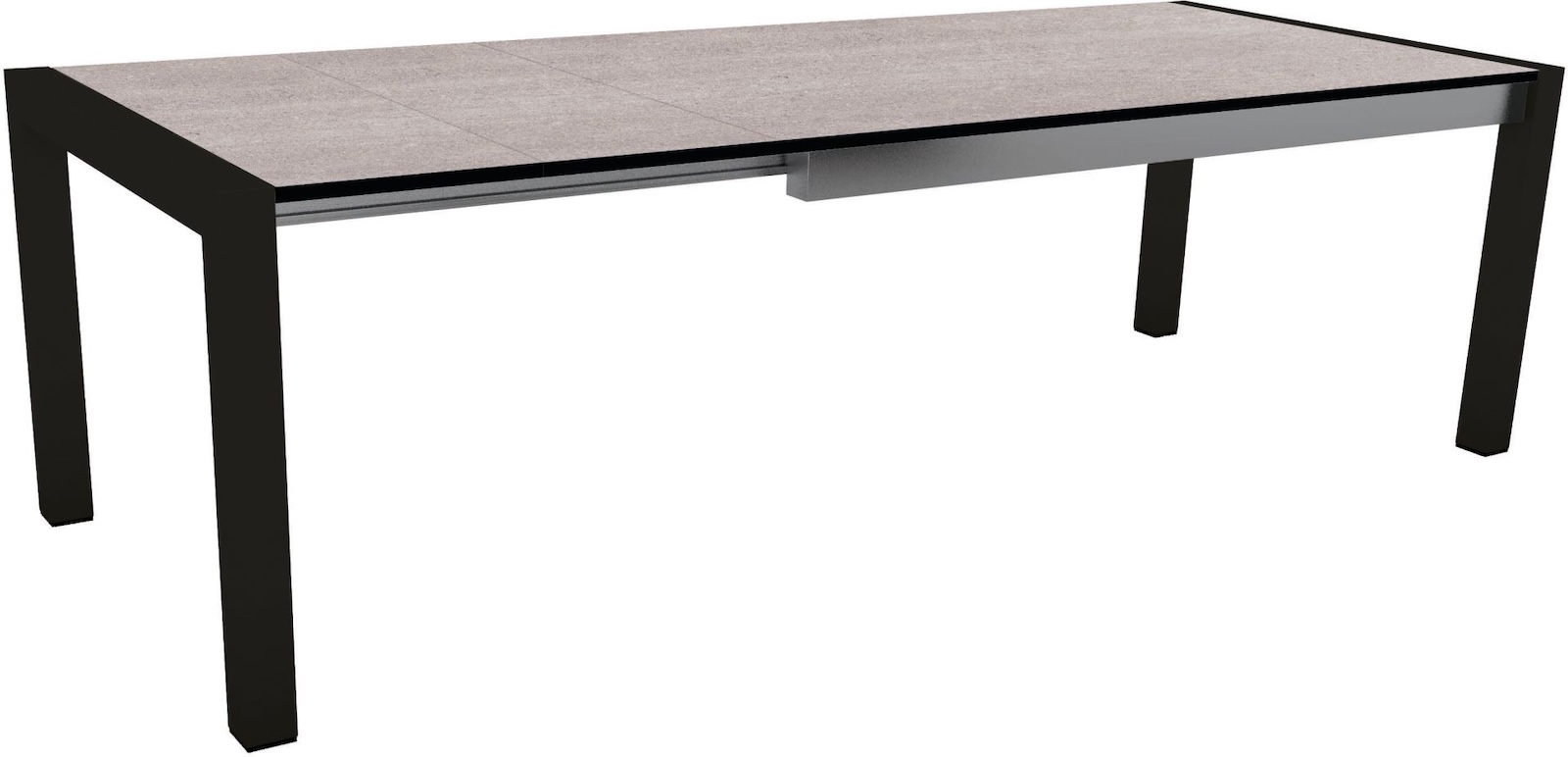Stern Standard Ausziehtisch Gartentisch Dining-Tisch Aluminium 174/254x90 cm