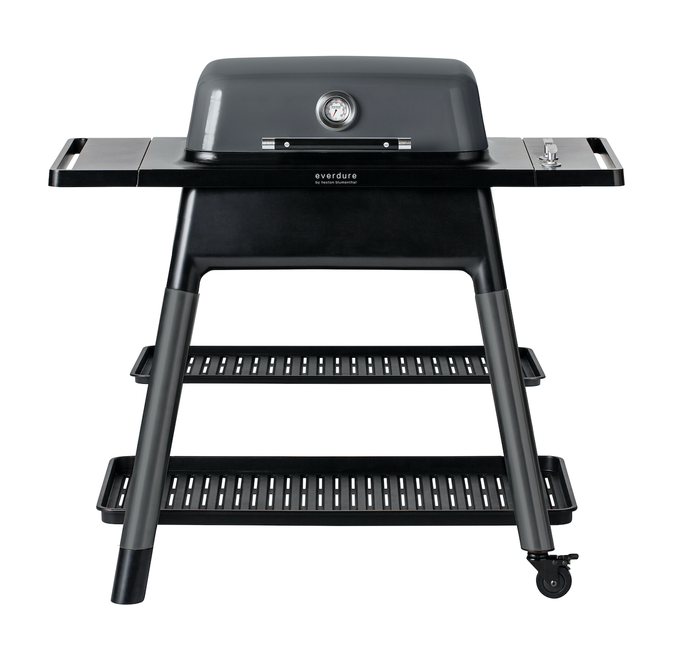 Everdure Force Gasgrill 2-Brenner mit Doppelboden Farbe Graphite E2G4G