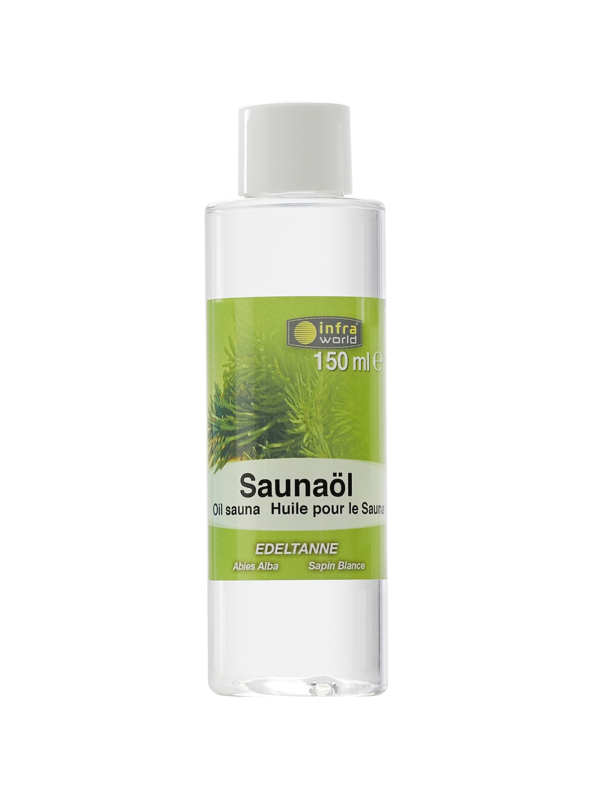 Infraworld Saunaöl Edeltannennadel Saunaaufguss Saunaduft 150 ml S2263-1