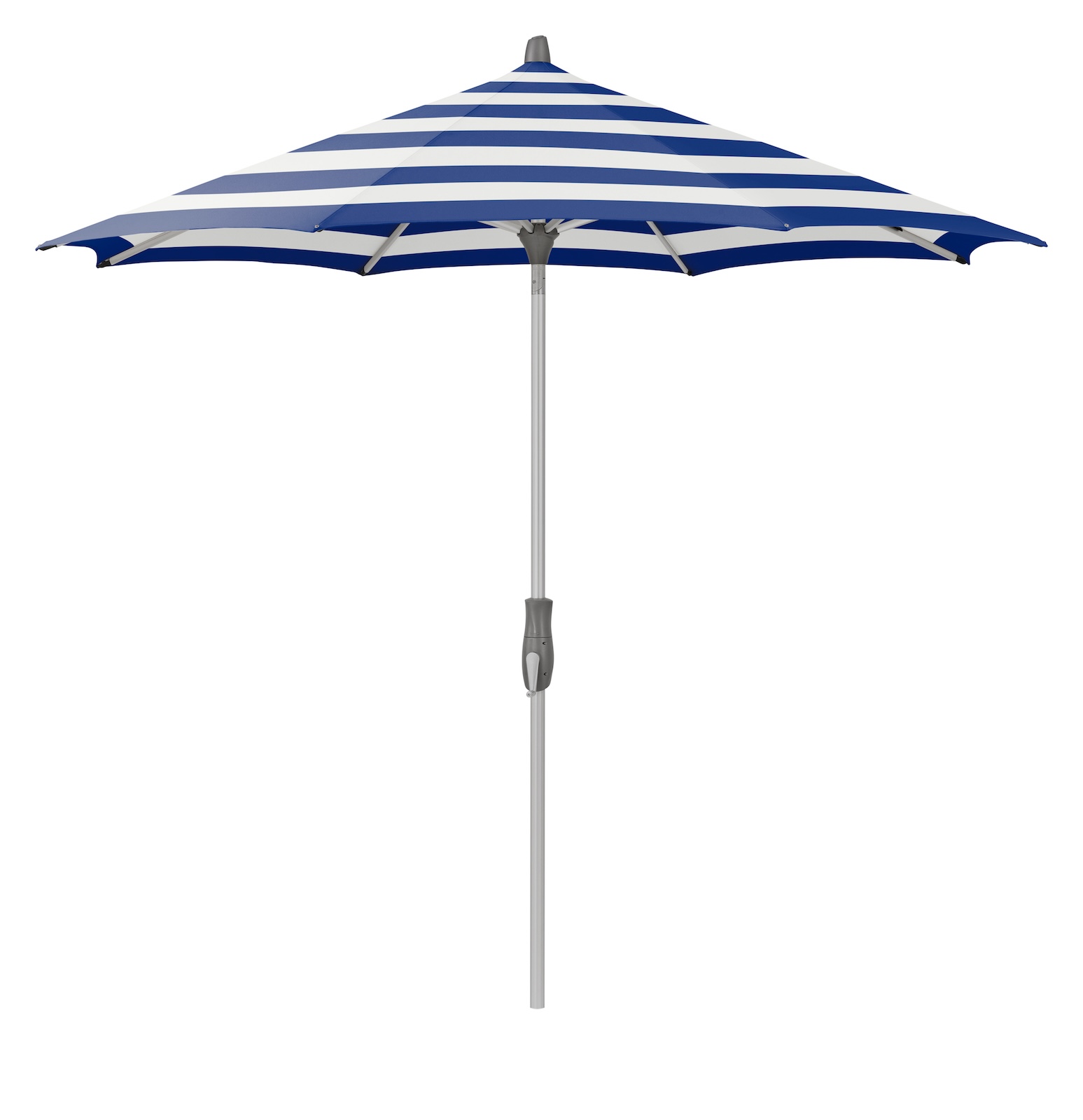 GLATZ Sonnenschirm ALU-TWIST rund ø 300 cm Gestell natureloxiert Stoff 100 % Polyacryl verschiedene Farben