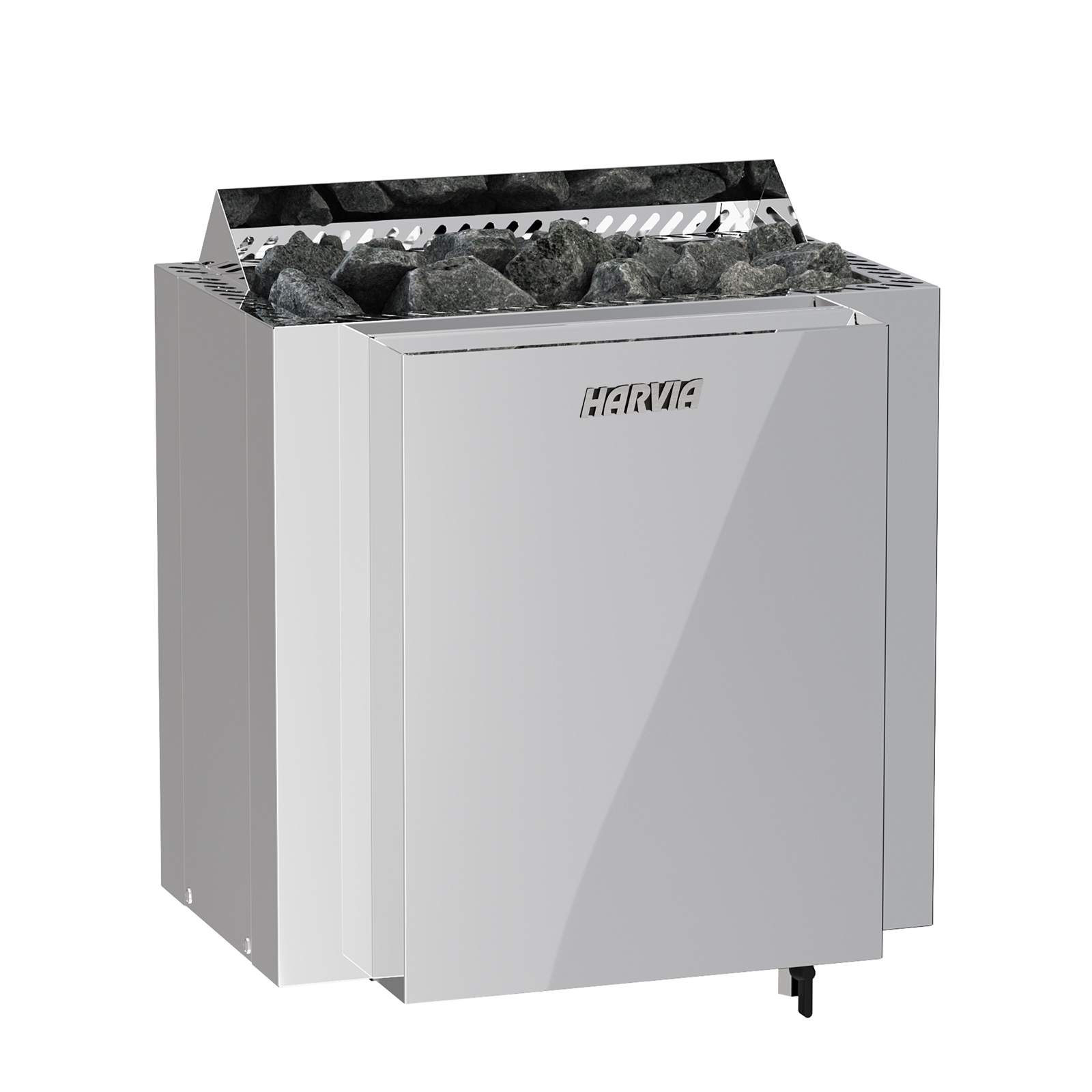 Harvia Qubic Combi BQ60S Steel 6 kW Saunaofen mit Verdampfer Verdampferofen