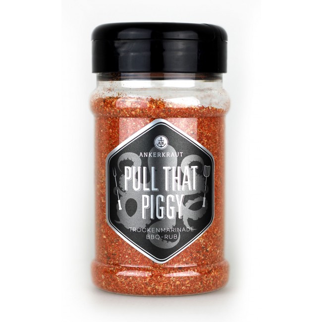 Ankerkraut Pull That Piggy BBQ Rub Trockenmarinade Gewürzmischung im Streuer 220 g