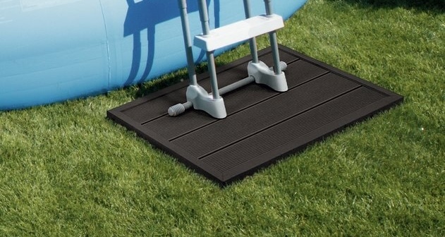 Steinbach Outdoor Bodenelement für Solardusche und Leiter Bodenplatte für Gartendusche