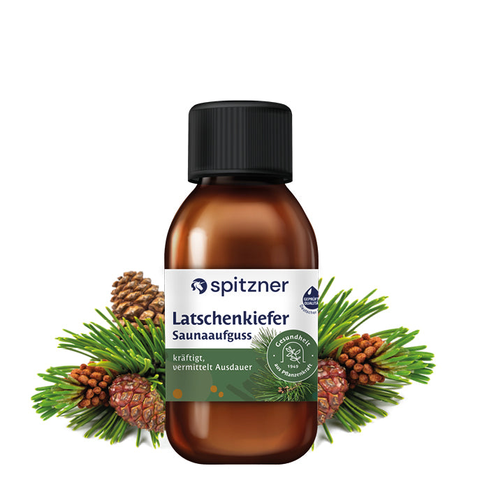 Spitzner Saunaaufguss Latschenkiefer 125 ml Hydro Sauna Aufguss Gesundheitsaufguss