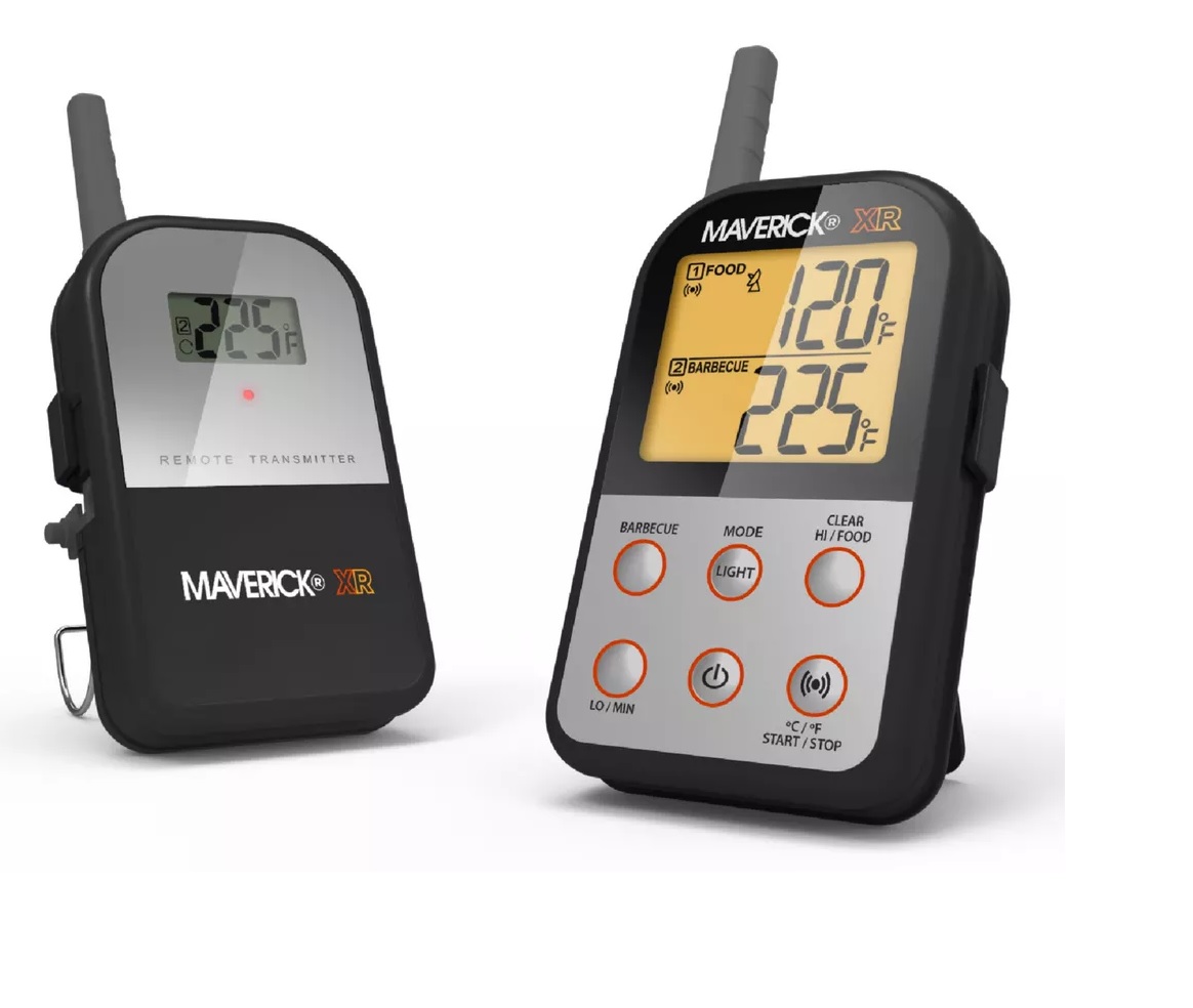 Maverick XR-30 Wireless Barbecue Thermometer Grillthermometer Funkthermometer Schwarz