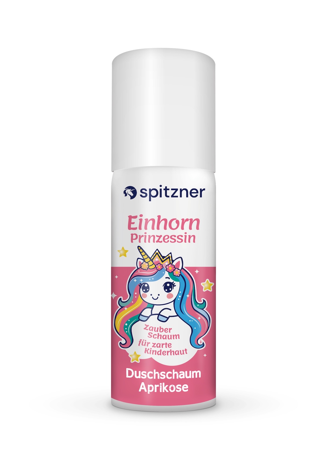Spitzner Duschschaum Einhorn-Prinzessin für Kinder 50 ml mit Aprikosenduft