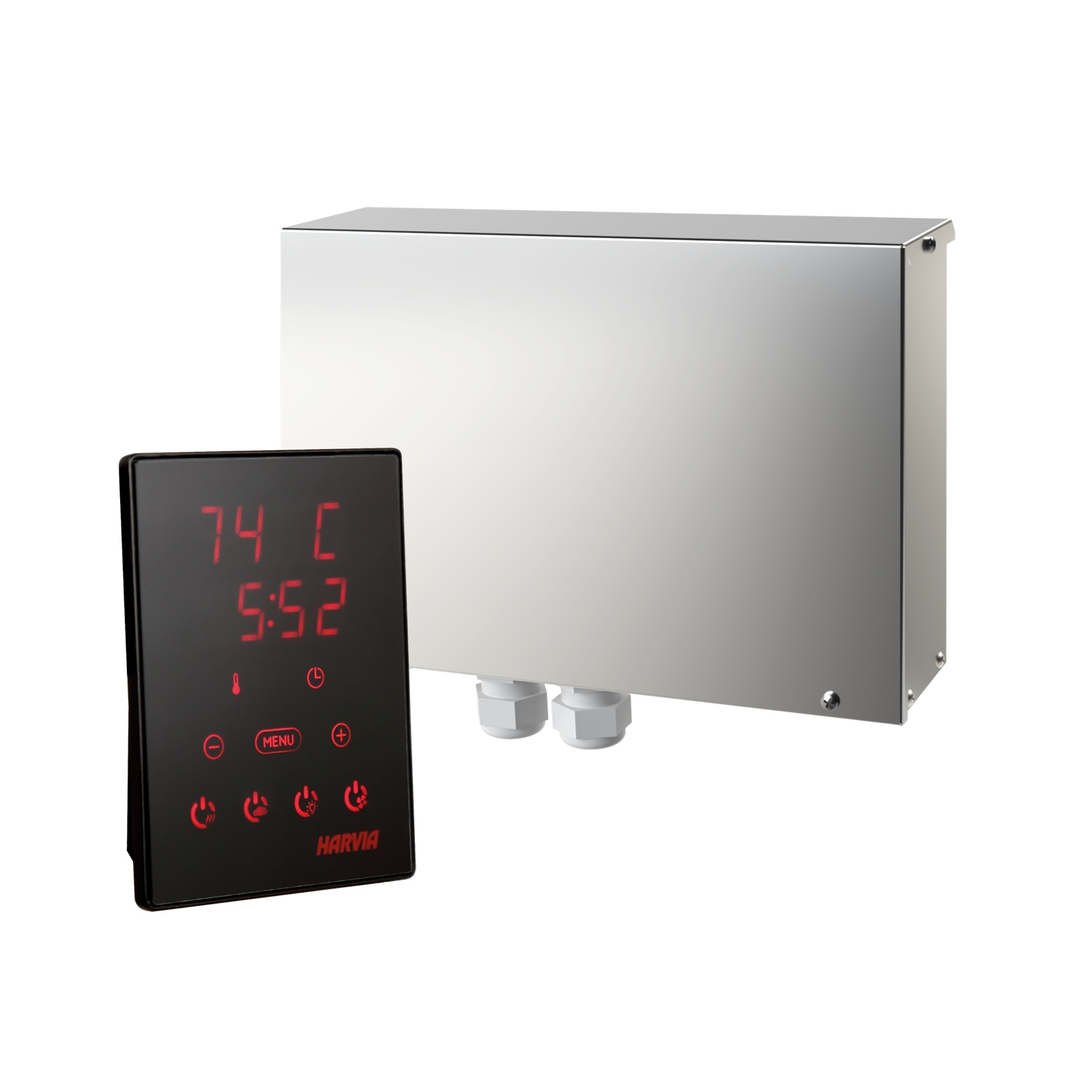 Harvia Xenio CX110C WiFi IPX5 Combi Saunasteuerung bis 11 kW Touchscreen WLAN