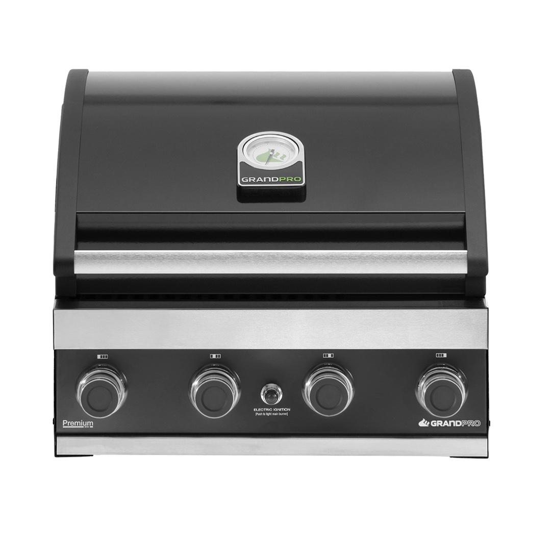 Grandpro Einbau-Gasgrill Premium G4 Built-In 4 Brenner K04000413A