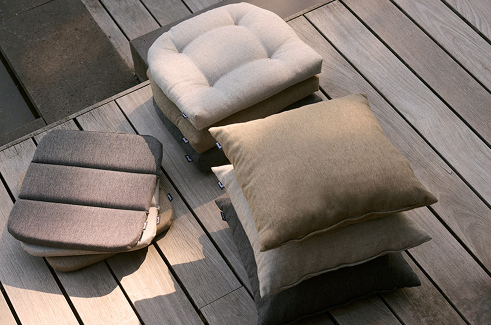 Hartman Bahama 44X40X3 Sitzkissen Delphine Teflon anthrazit