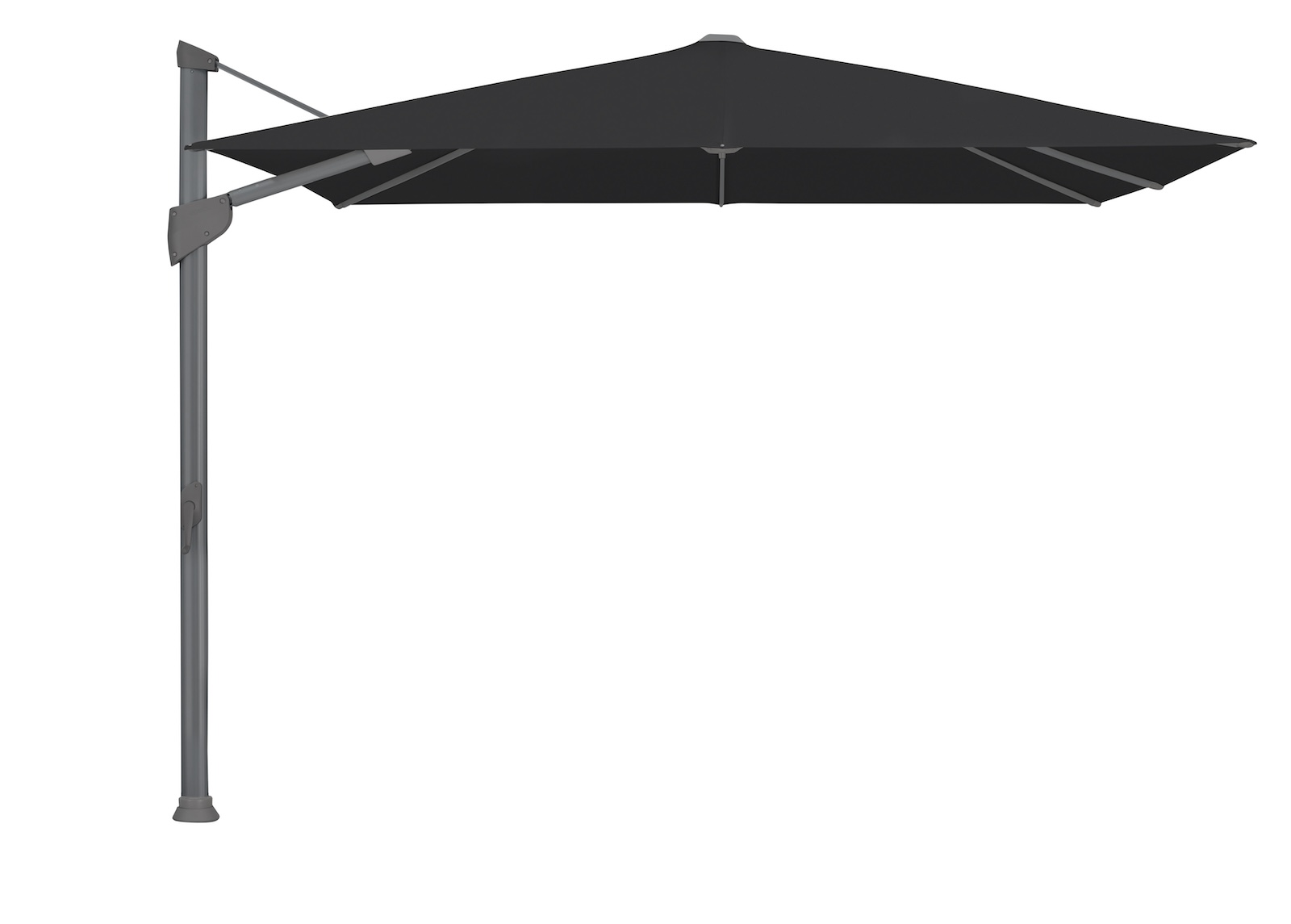 GLATZ Sonnenschirm FORTANO® Ampelschirm 300 x 300 cm Freiarmschirm in 9 Farbvarianten