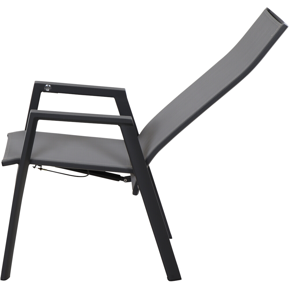 Siena Garden Dining Move Sessel London Aluminium matt anthrazit Hochlehner N62003
