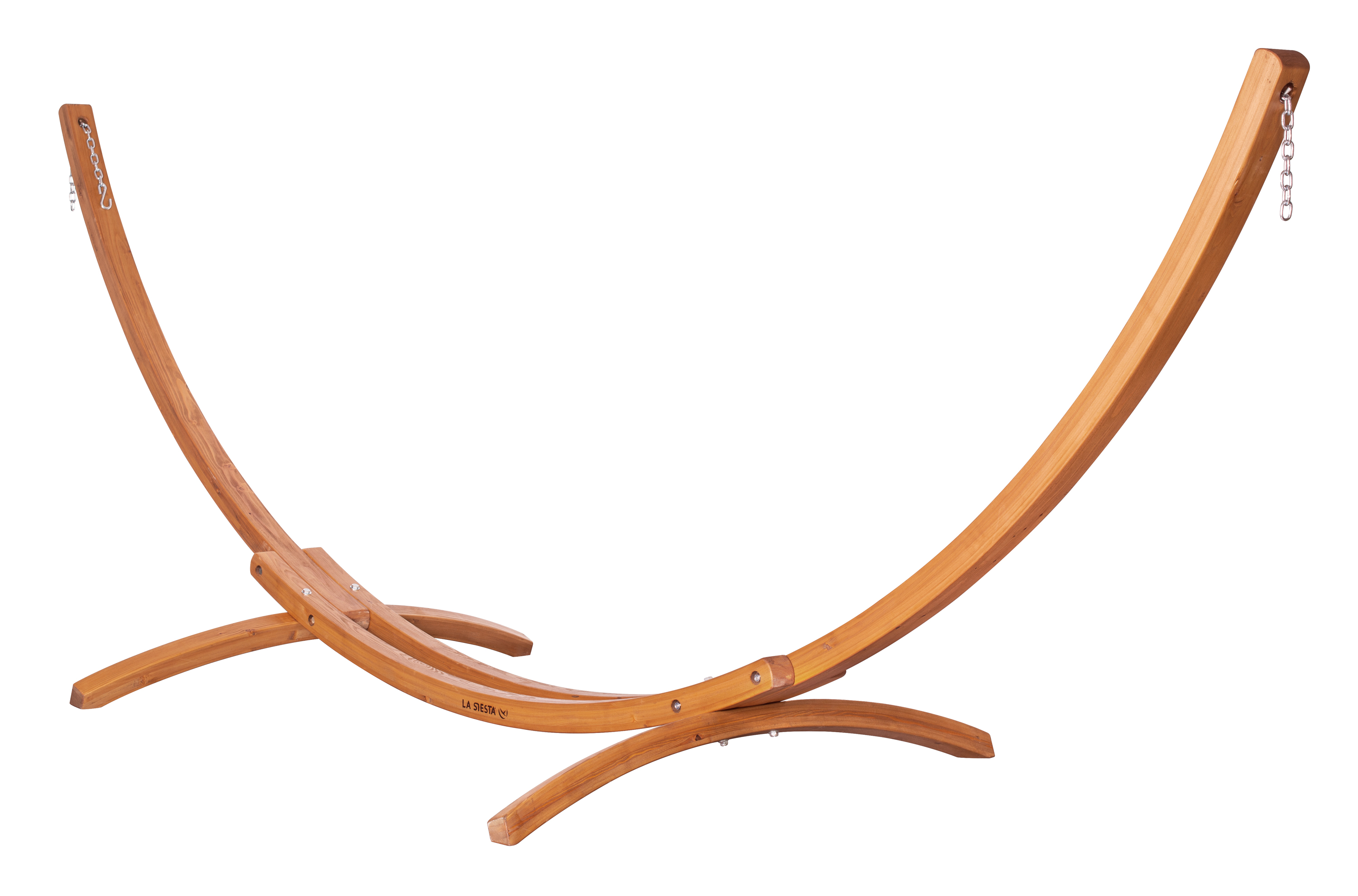 La Siesta Hängemattenständer Maera natur Eucalyptus-Gestell für Kingsize-Hängematten