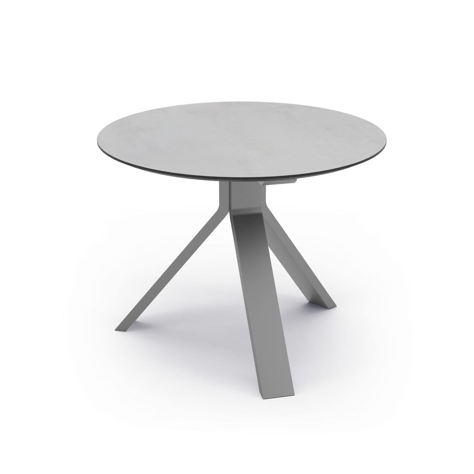 Stern Freddie Beistelltisch Gartentisch Aluminium graphit Ø65 cm wählbare Tischplatte