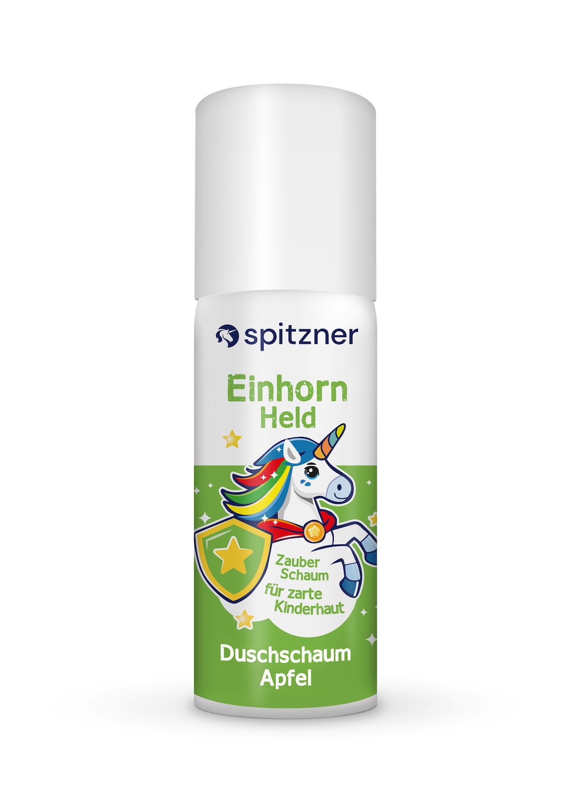 Spitzner Duschschaum Einhorn-Held für Kinder 50 ml frisch-fruchtiger Apfelduft