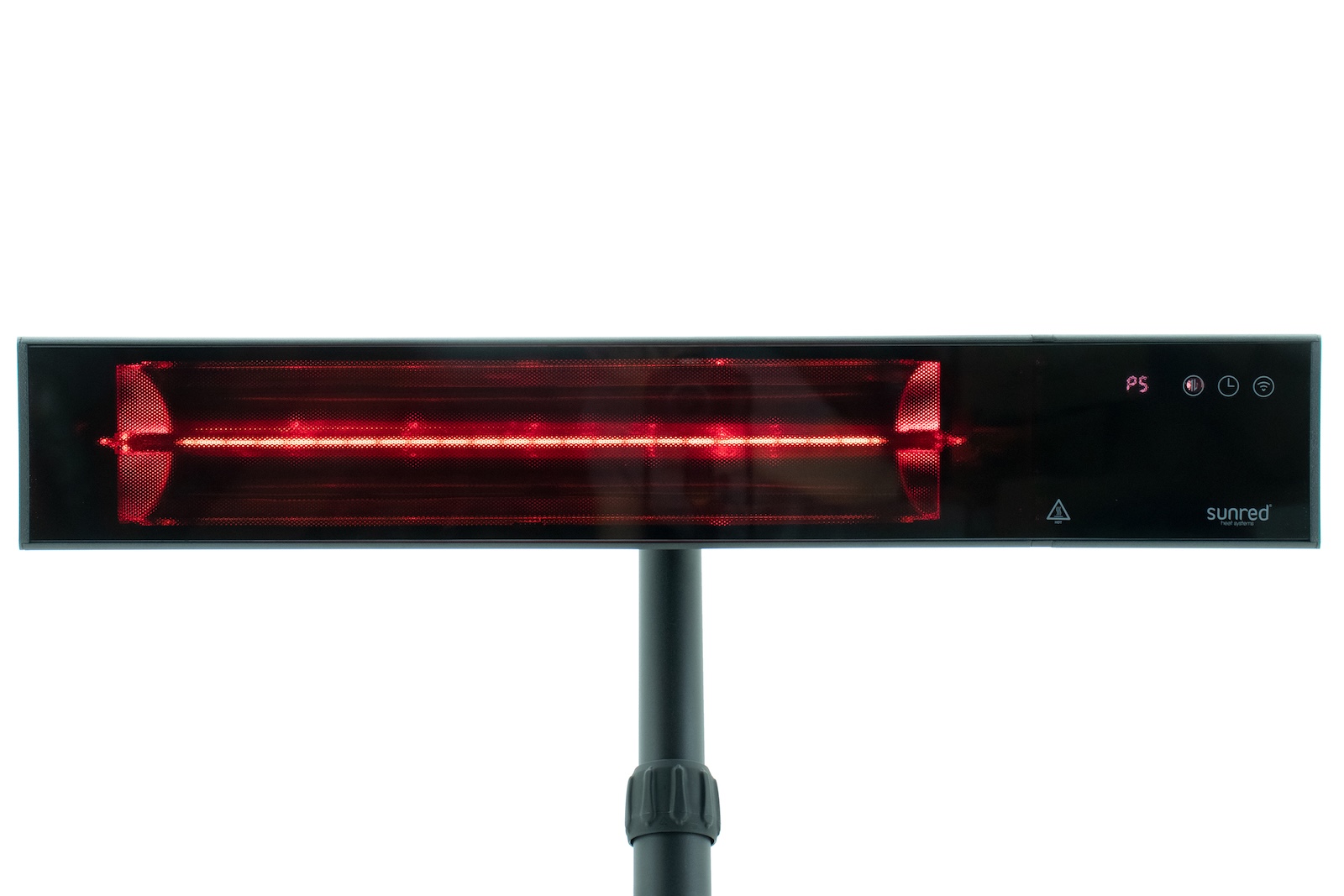SUNRED® Smart Heater Proglax Gastro Standing Black 2000 W Heizstrahler stehend