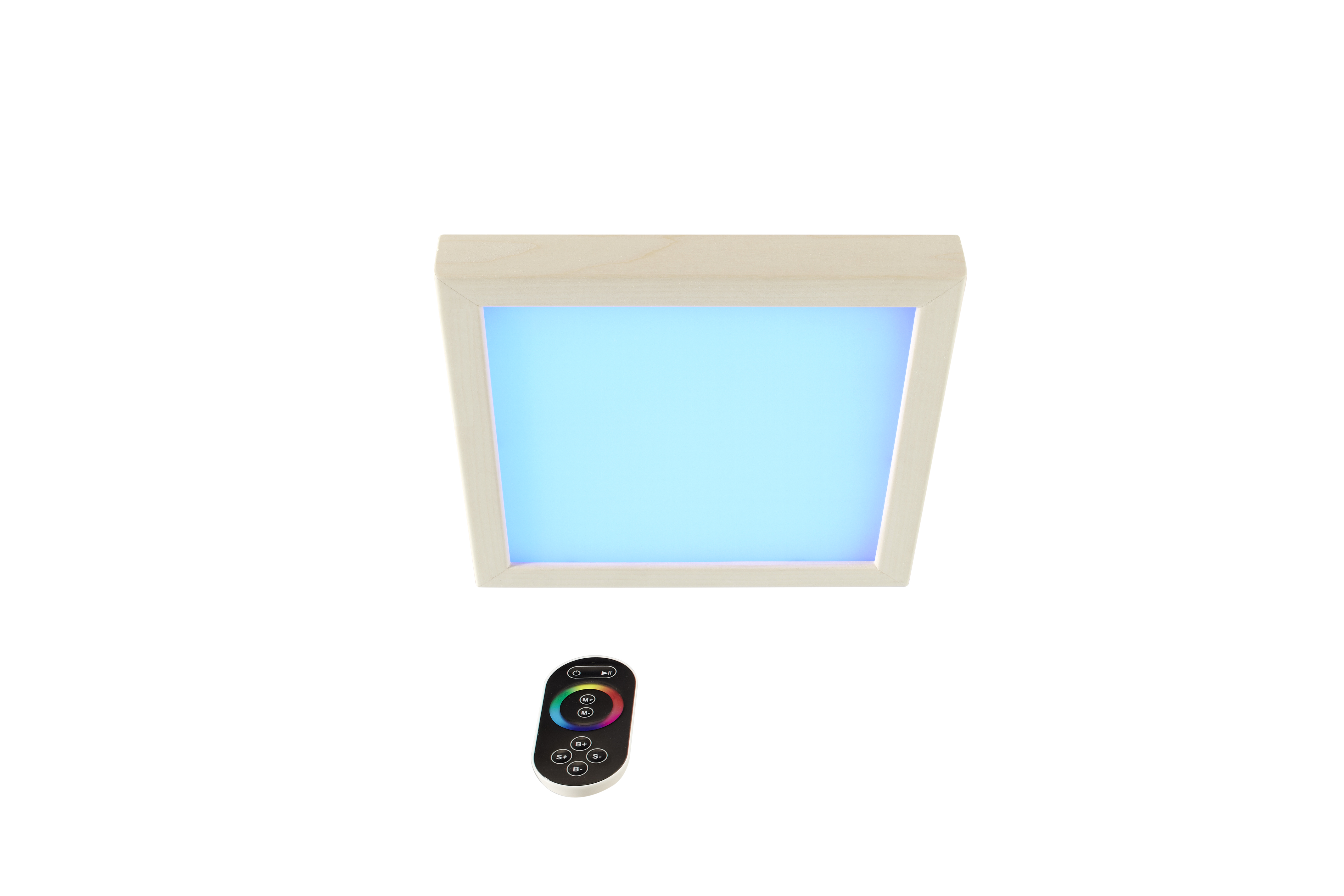 Infraworld LED Farblicht Sion 2A Erle Deckenmontage - EEK: G - S2292A Farblicht Saunaleuchte