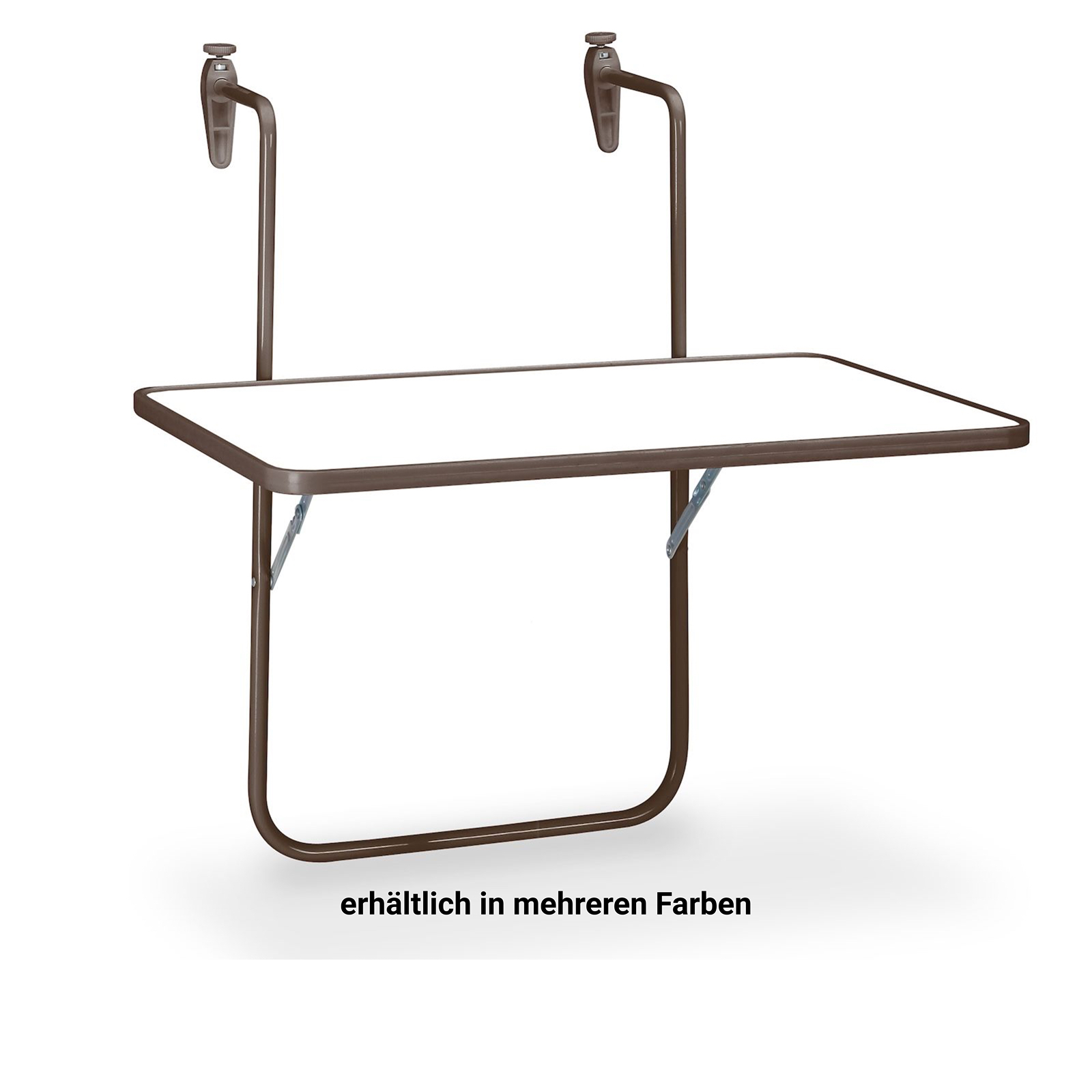 Best Freizeitmöbel Boy - Balkontisch Terrassentisch aufhängbar 60x40 cm