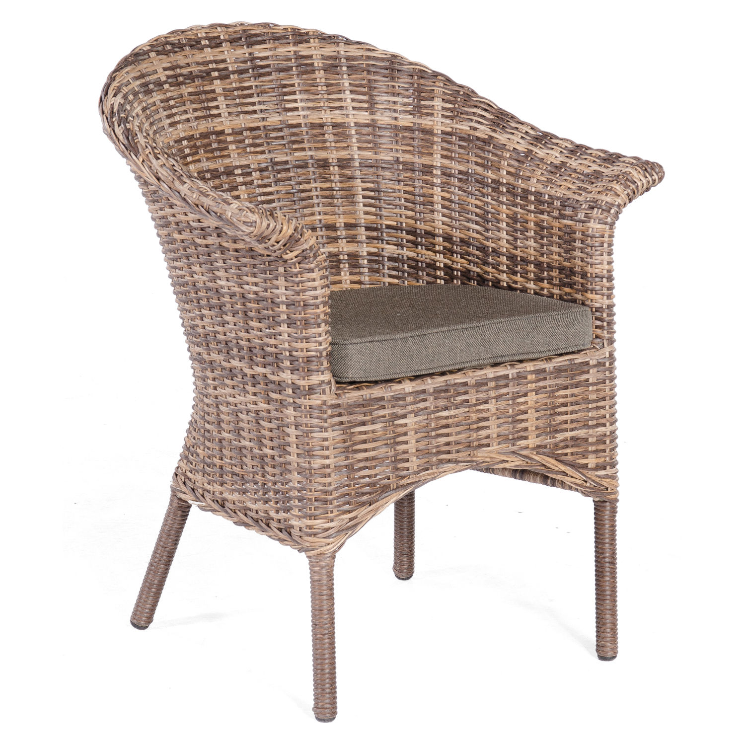 Sonnenpartner Cayman Gartensessel Gartenstuhl Aluminium mit Polyrattan nature-mix