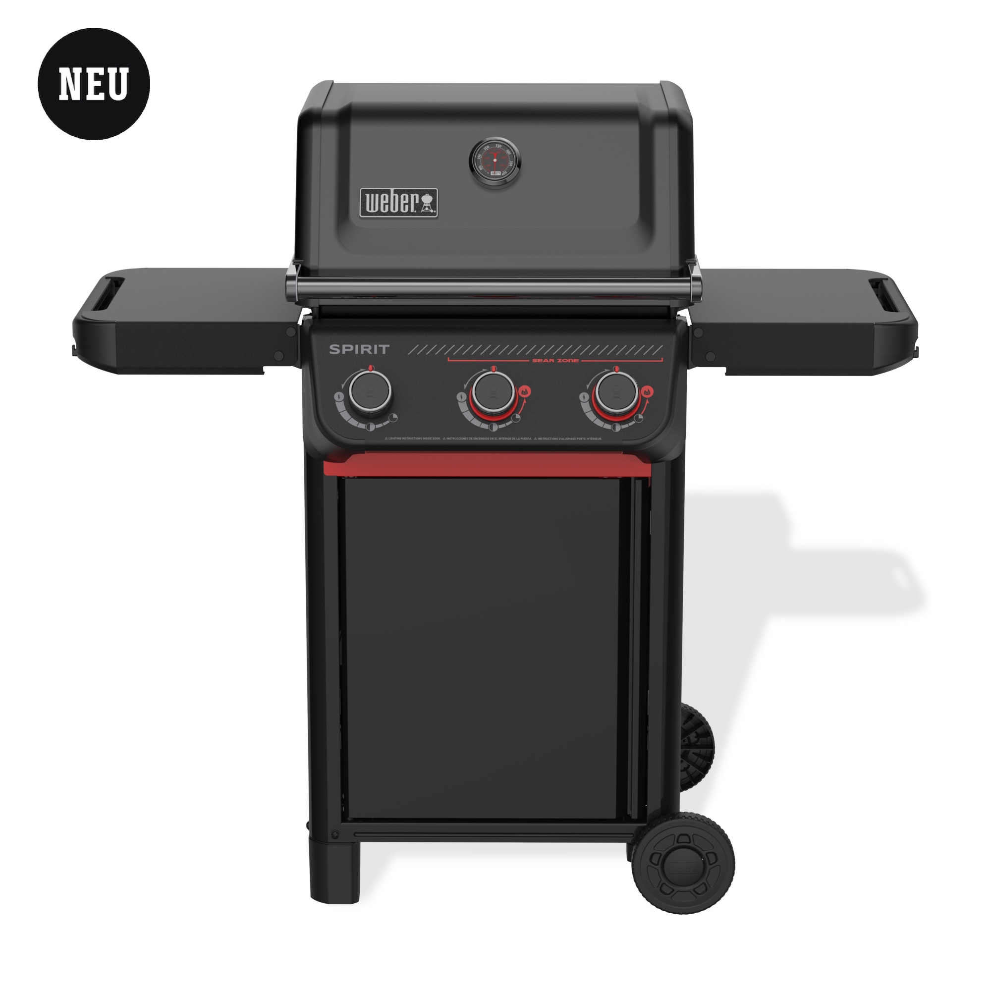 Weber Spirit E-325 Stealth Edition Gasgrill Mattschwarz - LIMITIERTE EDITION 1502321
