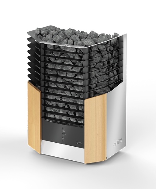 FinTec SVEA 6 kW Premium Elektro-Saunaofen Wandofen finnischer Saunaofen