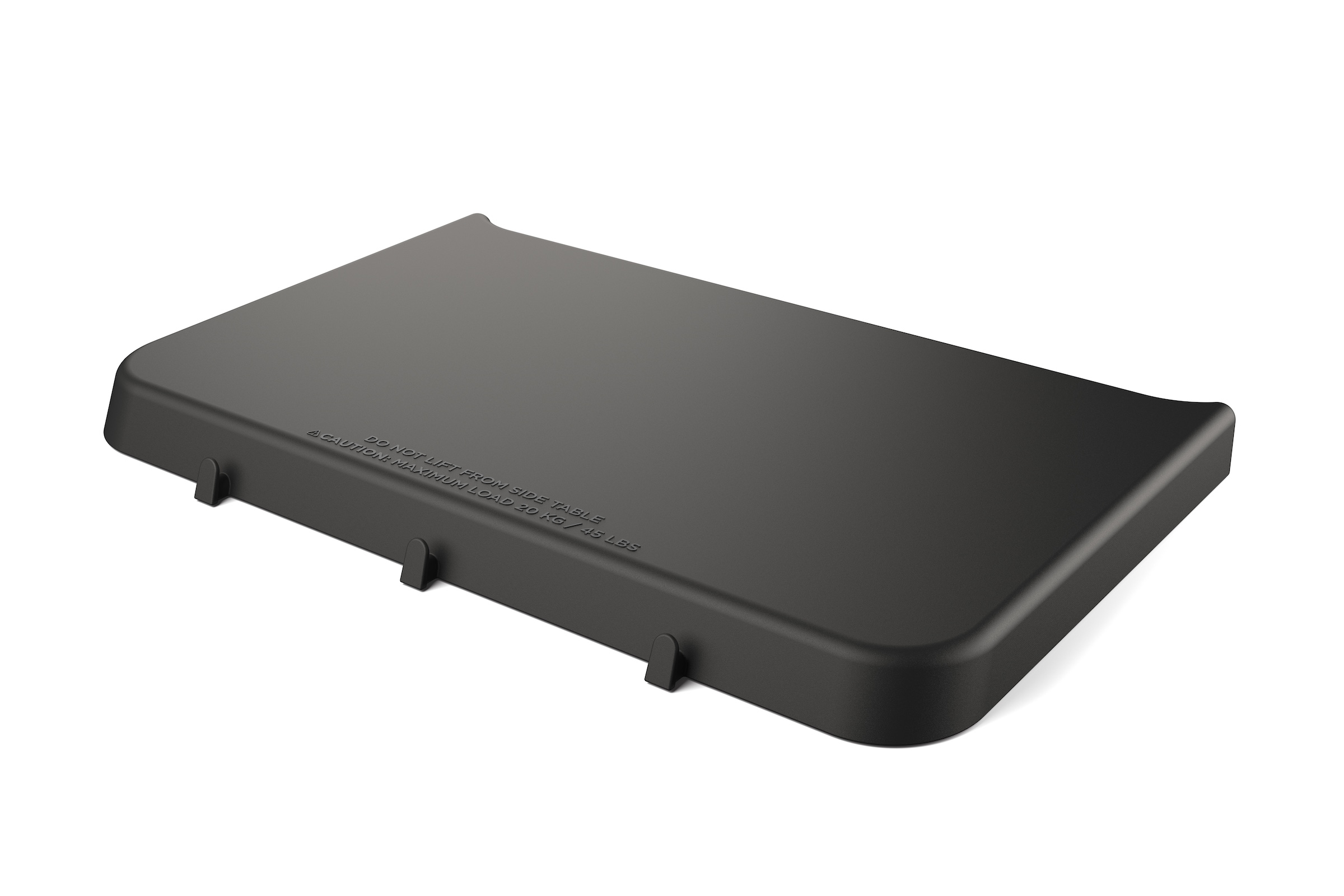 Ninja Woodfire Seitentisch für verstellbaren Ständer Schwarz XSKUSSTBLEU