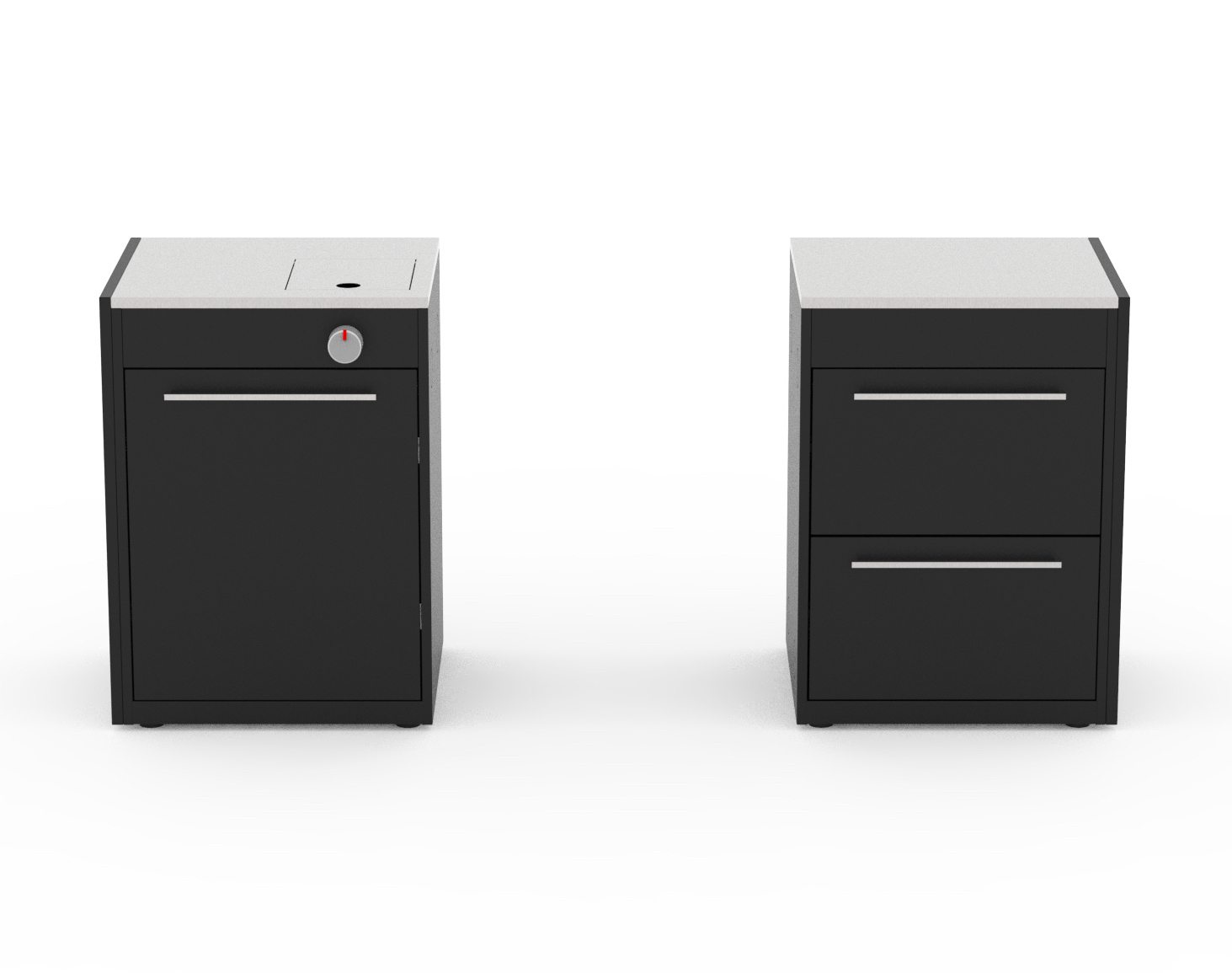 BBQ Kitchen Gas 221 Seitenkocher-Türmodul und 2‐Ladenmodul für Spirit mit Seitenkocher