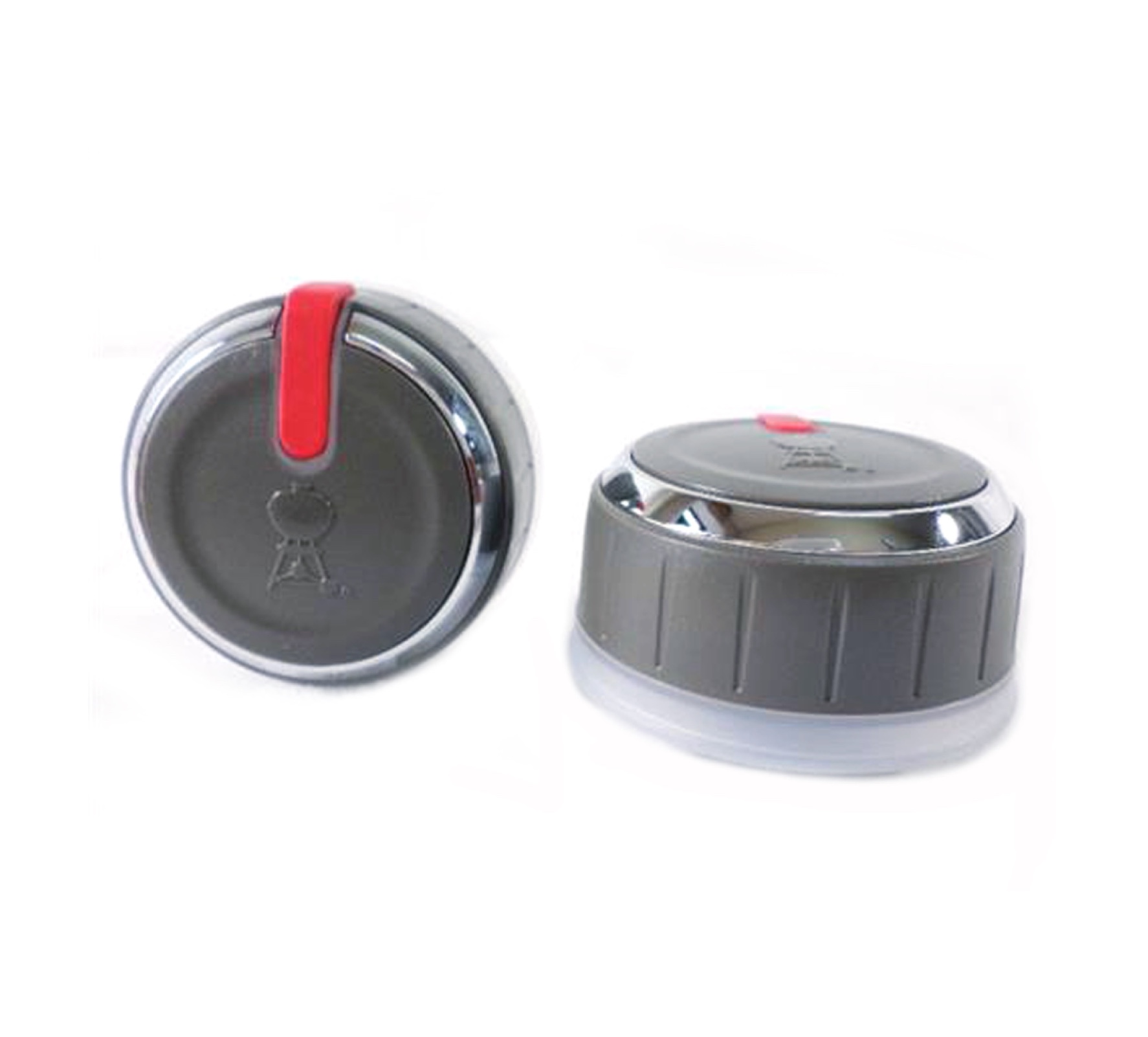 Weber Drehknopf Knob Kit für Genesis II LX (für beleuchtete LX-Modelle) 2 Stück