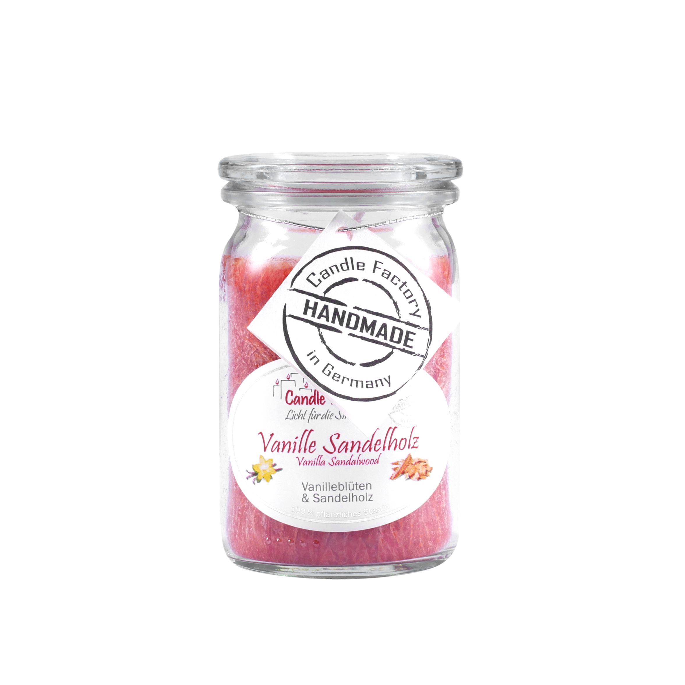 Candle Factory Baby Jumbo Vanille Sandelholz Duftkerze Dekokerze 308089