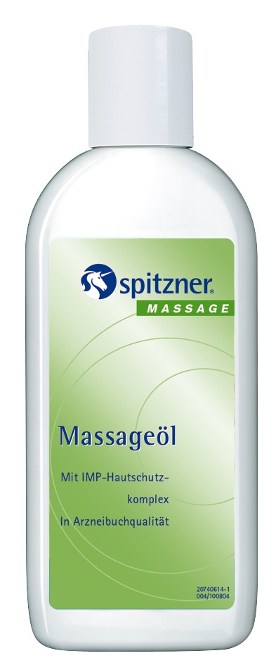 Spitzner Massageöl 200 ml pflegendes Massage-Öl mit IMP-Komplex für geschützte Haut