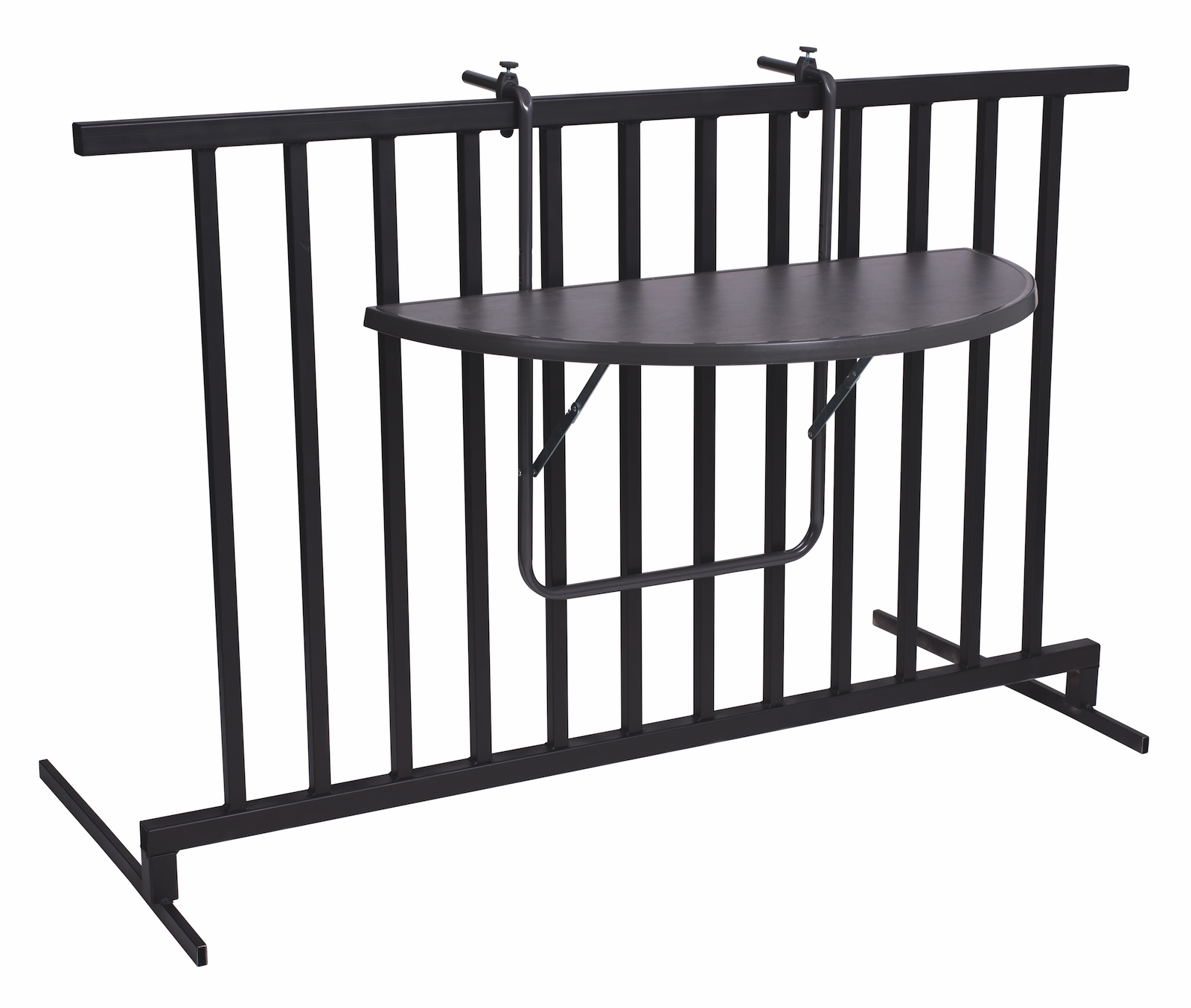 Best Freizeitmöbel Butler - Balkontisch Anthrazit Terrassentisch 100x50 cm