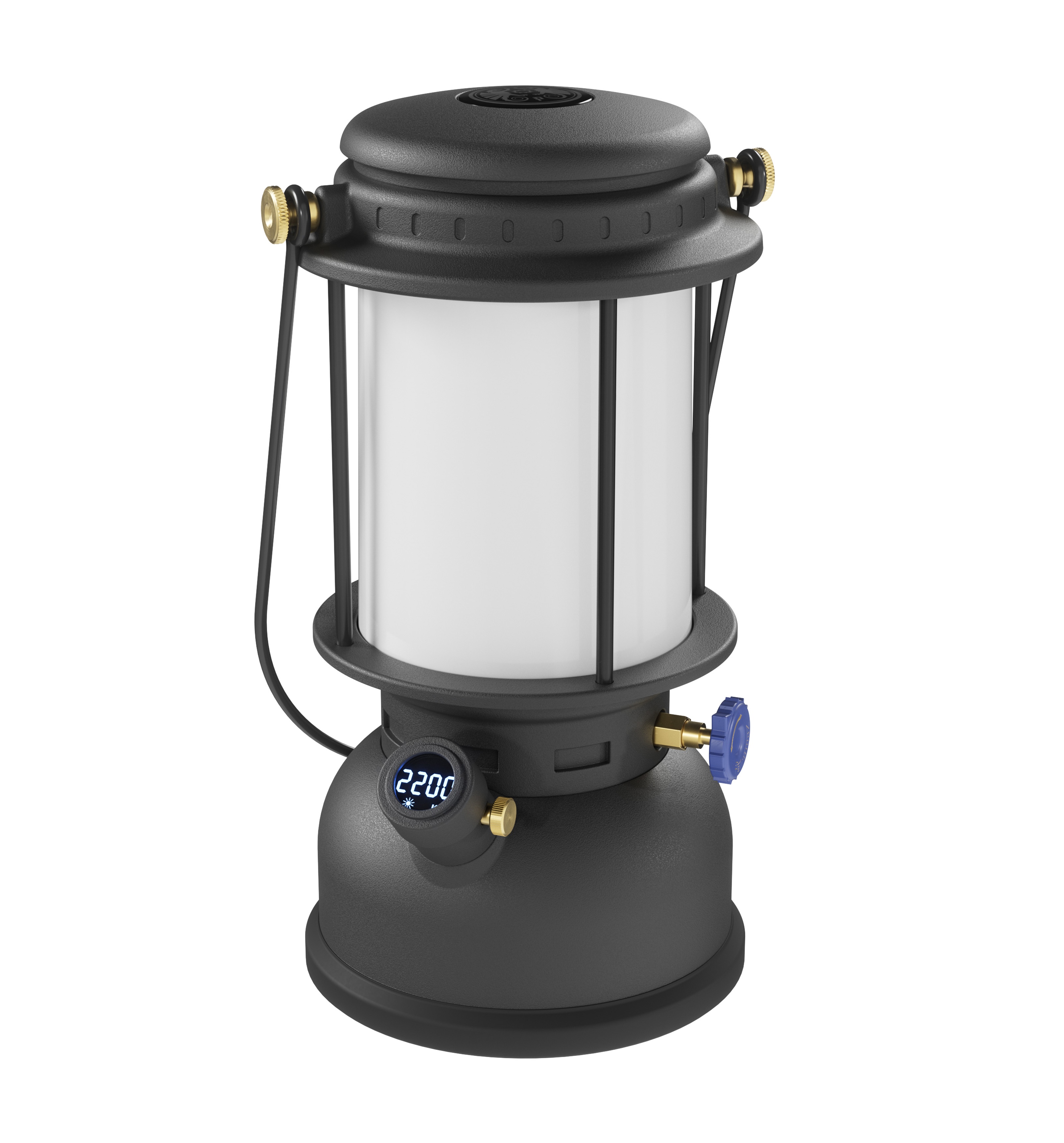 Petromax LM500 LED Laterne Schwarz ohne Akku Dimmbar 500 Lumen PX-LM500-Black