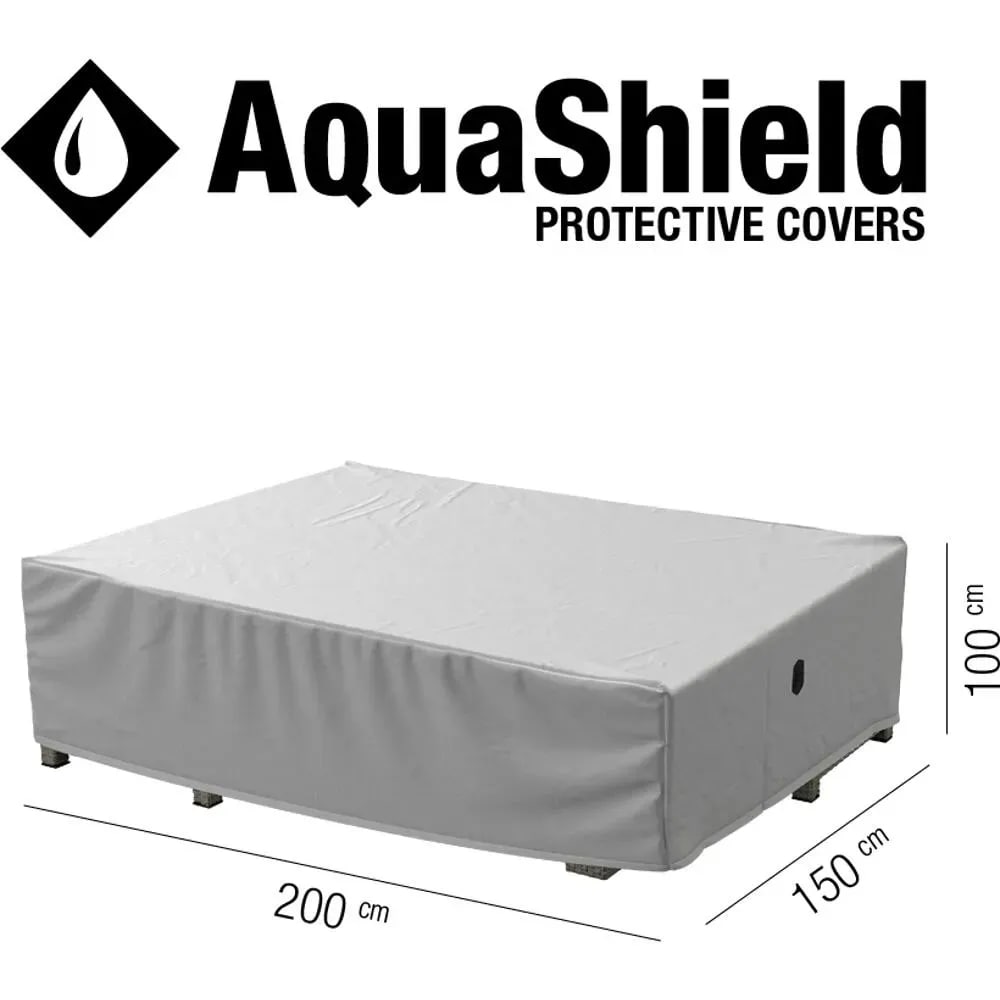 Siena Garden AquaShield Sitzgruppenhülle - 200x150x100cm hellgrau, Polyester (M03700)