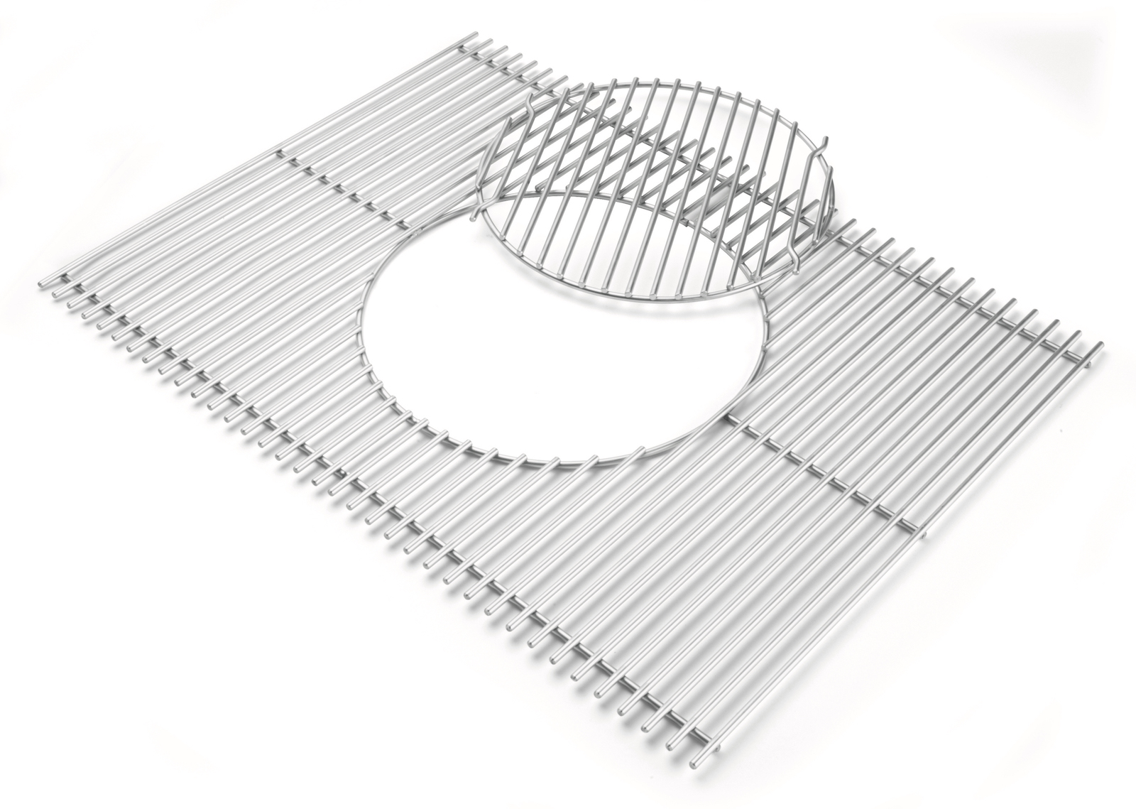 Weber Gourmet BBQ System mit Grillrosteinsatz für Genesis 300 Serie Edelstahl