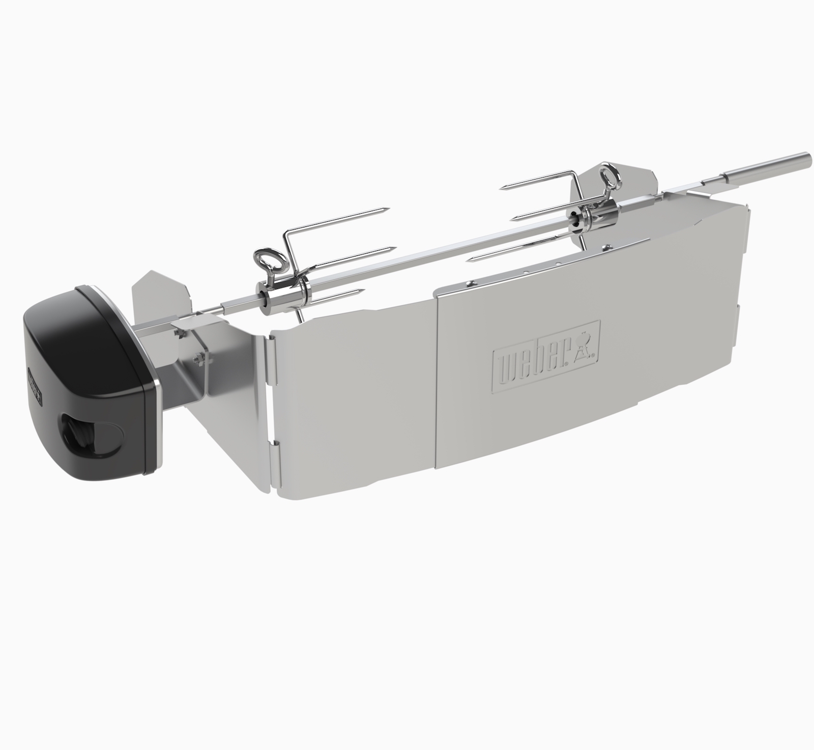 Weber Drehspieß für Elektrogrill Pulse 1000 und 2000 mit elektrischem Motor