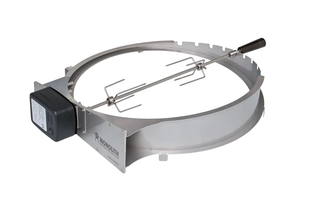 Monolith Rotisserie .66 (LeCHEF) Drehspieß Set aus Edelstahl für Monolith Le Chef 207000-L