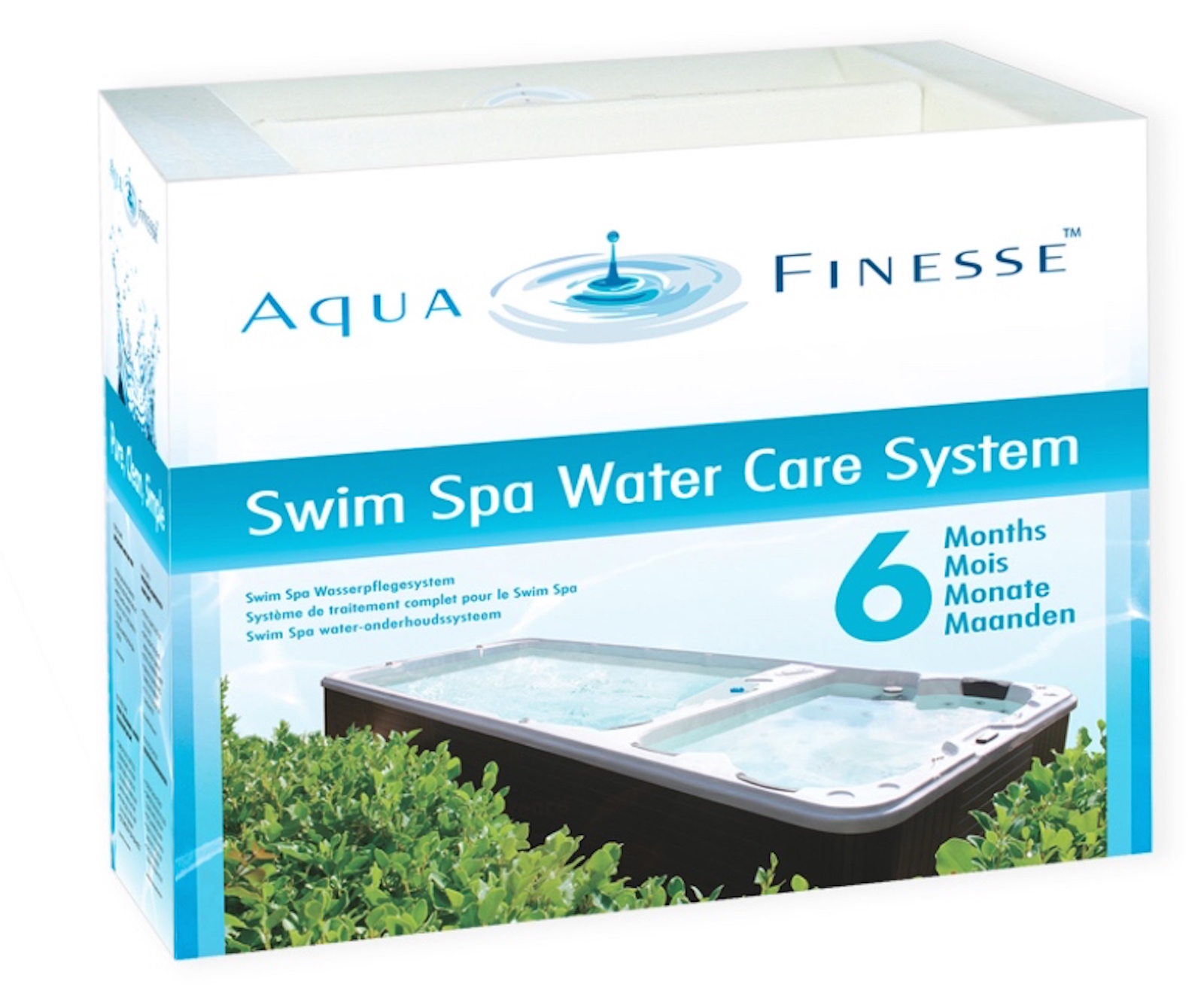 AquaFinesse Swim Spa Water Care Box Wasserpflegebox Komplettset Z001020