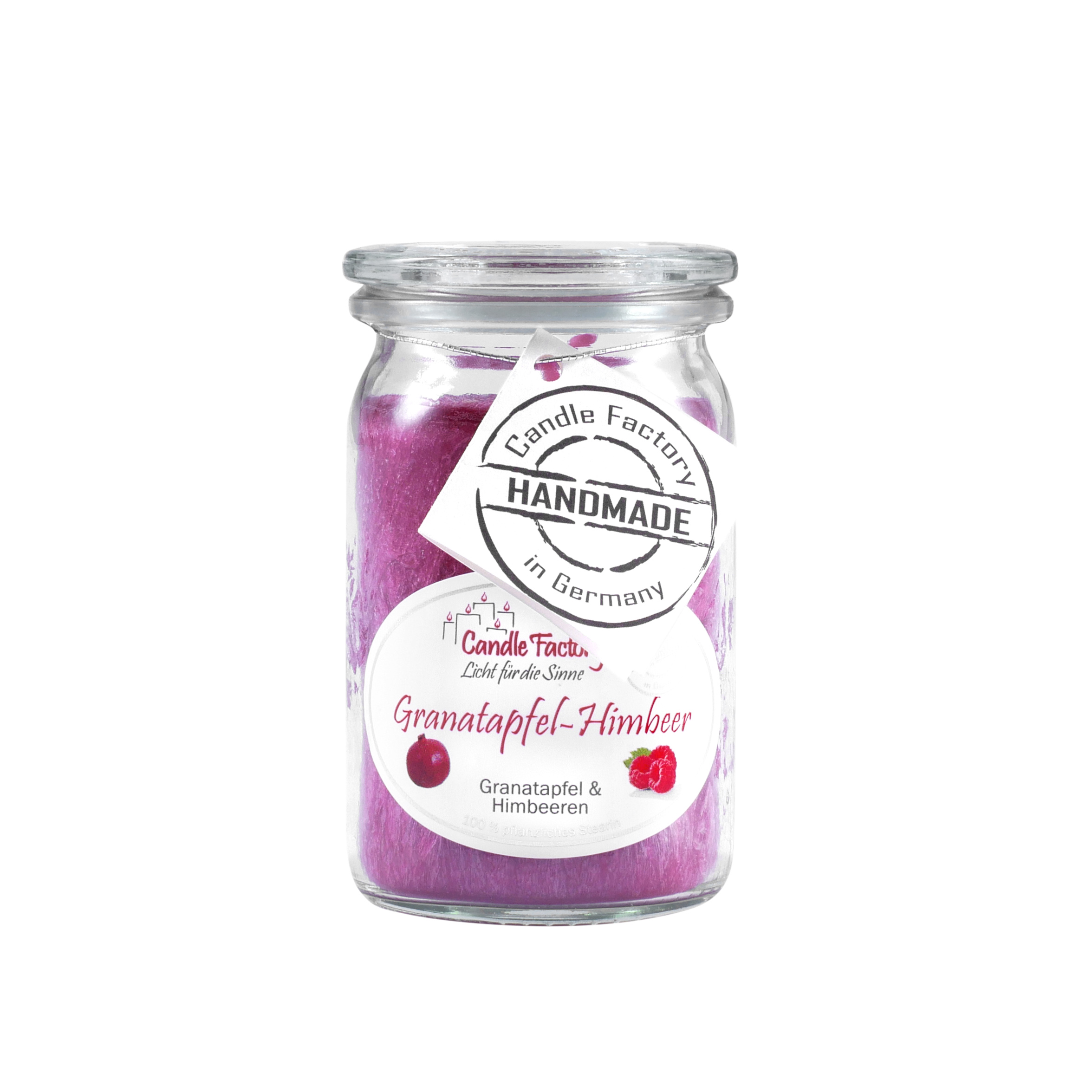 Candle Factory Baby Jumbo Granatapfel-Himbeer Duftkerze Dekokerze 308077