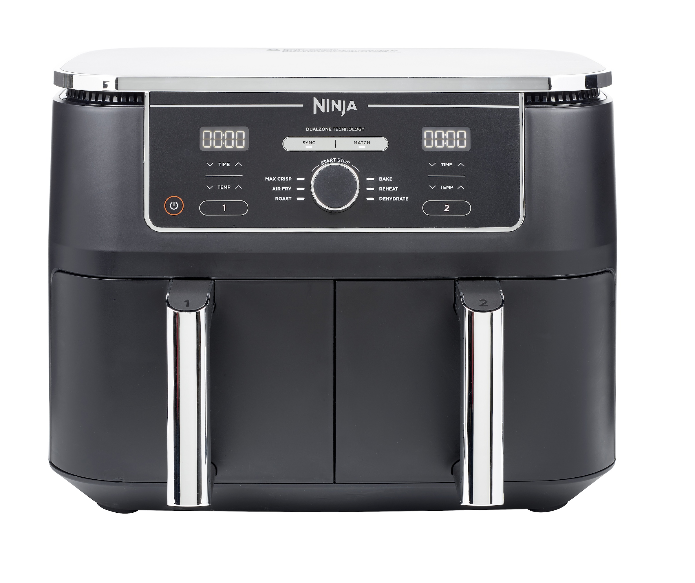 Ninja Foodi MAX Dual Zone Heißluftfritteuse Air Fryer 9,5 Liter AF400EU