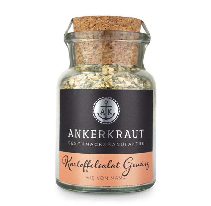 Ankerkraut Kartoffelsalat Gewürz Gewürzzubereitung Gewürzmischung im Korkenglas 55 g