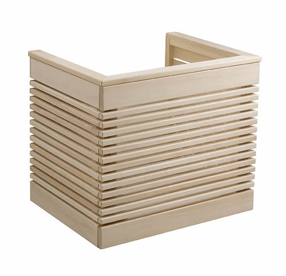 Harvia Ofenschutzgitter Emotion Fichte Schutzgeländer für Saunaofen 57 x 48 x 58 cm