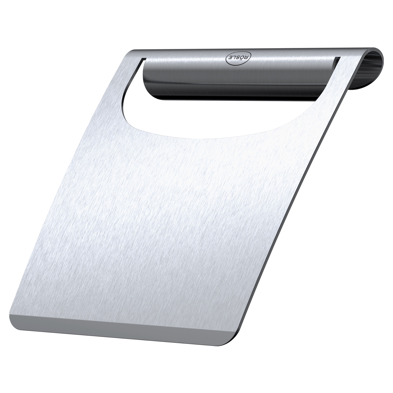 Rösle Plancha-Allzweck-Spachtel aus Edelstahl, Klingen- Länge/Breite 12 x 12 cm 250433