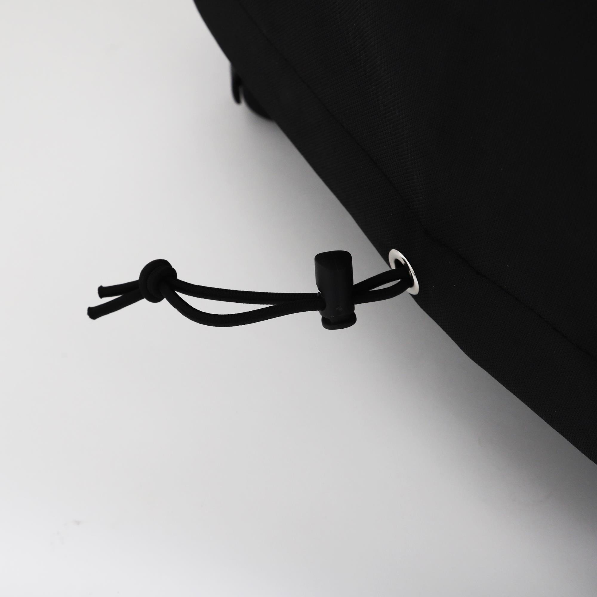 LE MARQUIER Abdeckung für Planchas 60 cm ohne Deckel Abdeckhaube Schwarz AGR50A