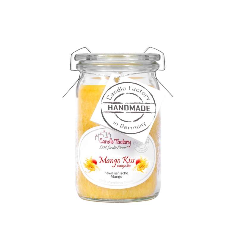 Candle Factory Baby Jumbo Mango Kiss Duftkerze Dekokerze 308134