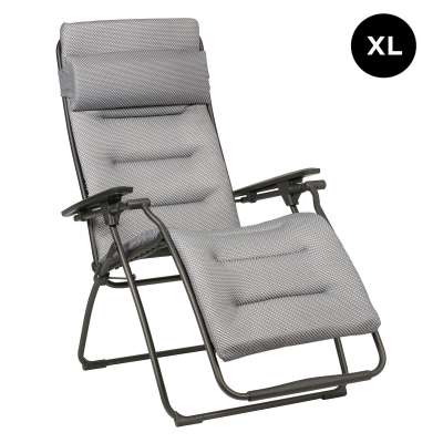 Lafuma Futura XL BeComfort® Relaxliege Silver Titane Sonnenliege LFM3131.8901 Lafuma Futura XL BeComfort® Relaxliege Silver Titane Sonnenliege LFM3131.8901