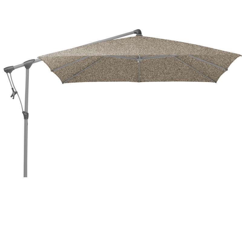GLATZ Sonnenschirm SUNWING® C+ 260 x 260 cm Stoffklasse 4 Taupe 461