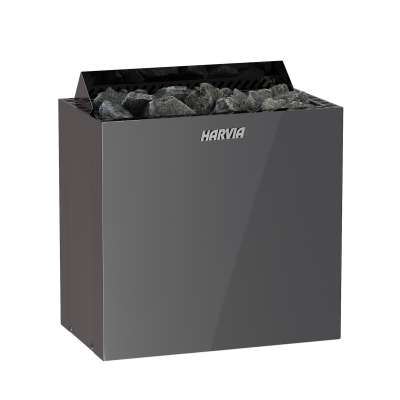 Harvia Qubic BlackSteel BQ90E 9 kW finnischer Saunaofen elektrischer Saunaofen Harvia Qubic BlackSteel BQ90E 9 kW finnischer Saunaofen elektrischer Saunaofen