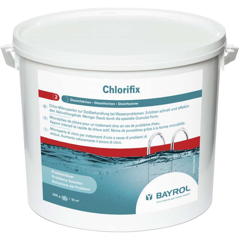 Bayrol Chlorifix 10 kg Chlorgranulat zur Schnelldesinfektion Poolpflege 1133133