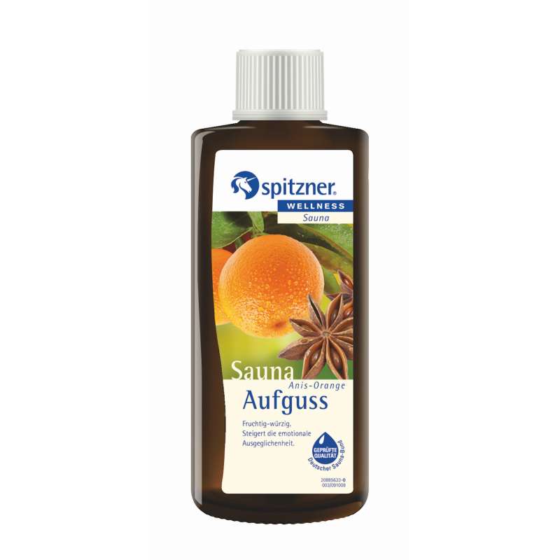 Spitzner Saunaaufguss Anis Orange 190 ml 8850056