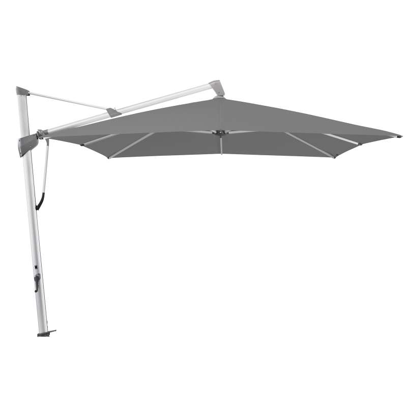 GLATZ Sonnenschirm SOMBRANO® S+ 300 x 300 cm Stoffklasse 4 Smoke 420
