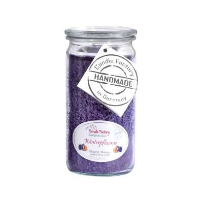 Candle Factory Mini Jumbo Winterpflaume Duftkerze Dekokerze 307-066 Candle Factory Mini Jumbo Winterpflaume Duftkerze Dekokerze 307-066